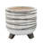 Ceramic Outdoor and Indoor Planters for Home Decor - Decorative Flower Pots for Living Room or Paito Areas -Set of 2, 8", 6"-1288495002