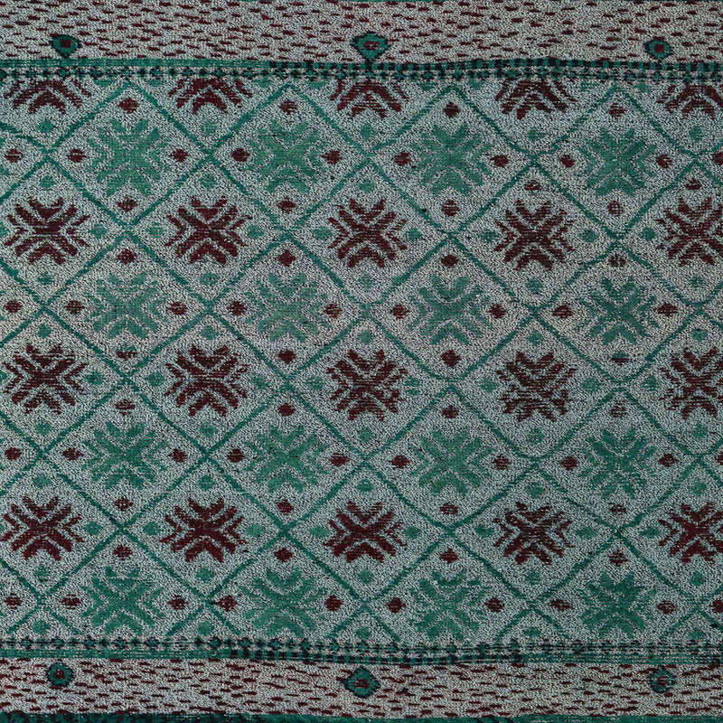 Tapis abstrait moderne 5084, Carré 5 pi