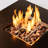 28In Steel Fire Table - Ideal For Outdoor Relaxation And Entertainment Propane Fireplace Adds Warmth Ambiance To Your Living