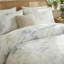 Ensemble de housse de couette à motif floral réversible 100% coton vert avec fermeture à glissière 3 pièces Housse de couette douce et respirante-123262369