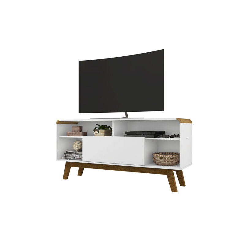 Bertien TV Stand for TVs up to 65", White