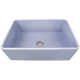 Vineyard Fireclay 29.75" L x 19.75" W Farmhouse Kitchen Sink