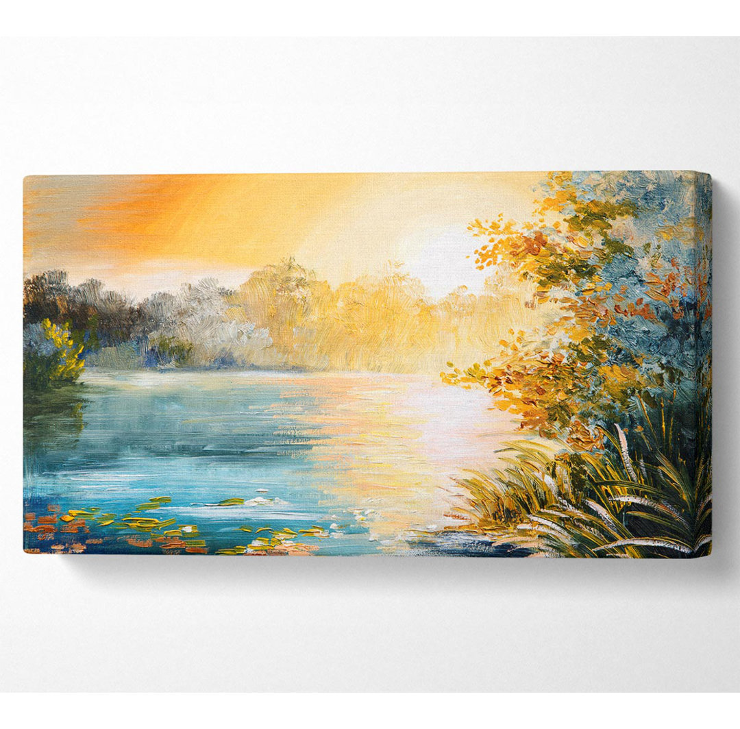 Guilhem Sunset Water Glow - Kunstdrucke auf Leinwand