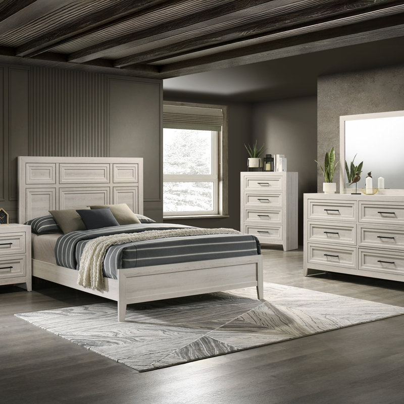 Commode contemporaine à 6 tiroirs 1Pc
