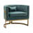 Rapicka Velvet Barrel Chair