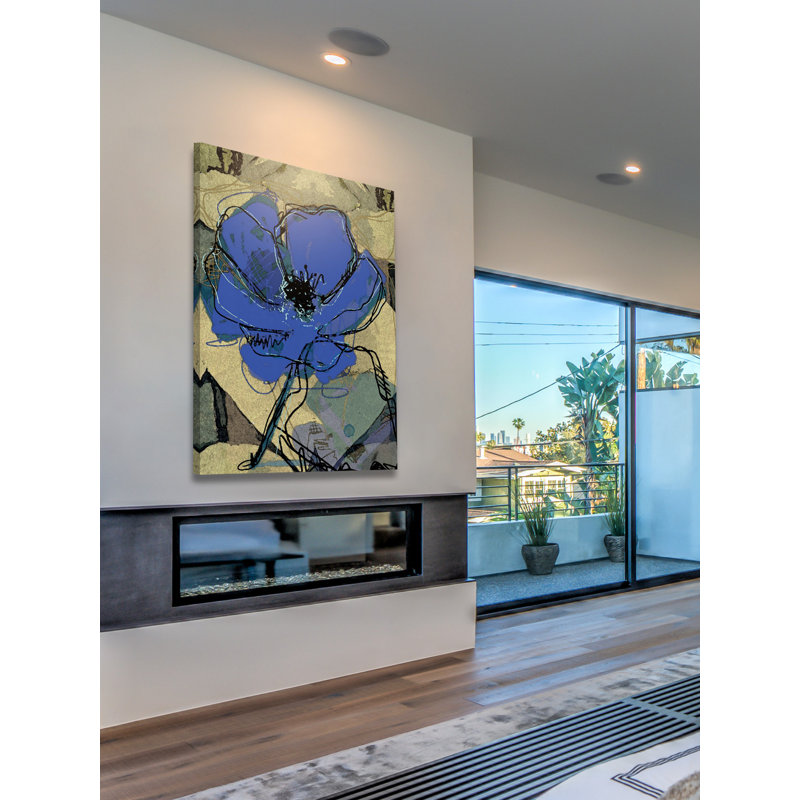 Lana Greben - Wrapped Canvas Painting, 45cm H x 30cm W x 3.81cm D