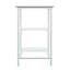 Bureau d'étudiant en métal / verre