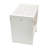 Modern Slatted Solid Wood Stool With Storage Shelf-67952860