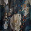 Rideau en velours oriental Kimono Whispers III - obscurcissant - 1 panneau-107596882