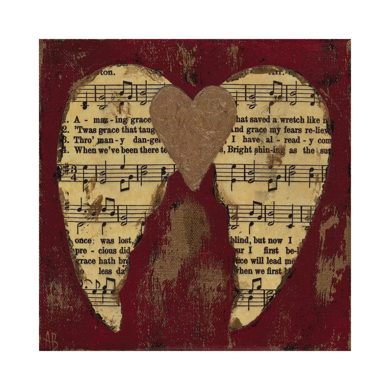 Amazing Grace Red Bronze by Ashley Bradley - Wrapped Canvas Print, 93.98 cm H x 93.98 cm W x 1.91 cm D