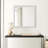 Zanavia Wood Flat Wall Mirror
