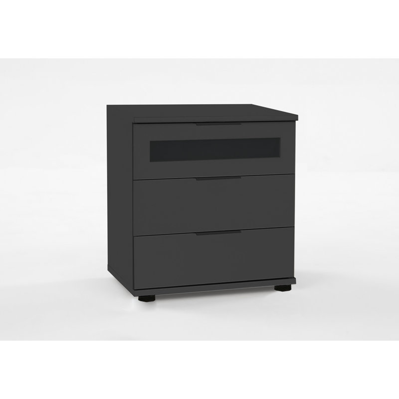 Broomtown 52cm W Particle Board / Chipboard Bedside Table