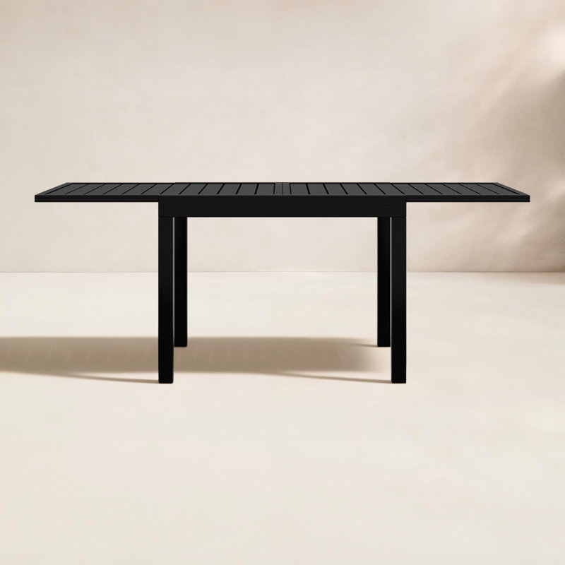 Aiden Extendable Powder Coated Steel Dining Table
