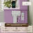 Lacorsha Makeup Vanity Set with LED Mirror ,Vanity Desk Stool with Power Outlet,2 Drawers,6 Shelves with Brightness Lighting, 1 Hair Dryer Holder-740935630