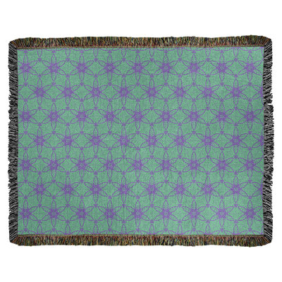 Couverture en coton tissé Katelyn Elizabeth