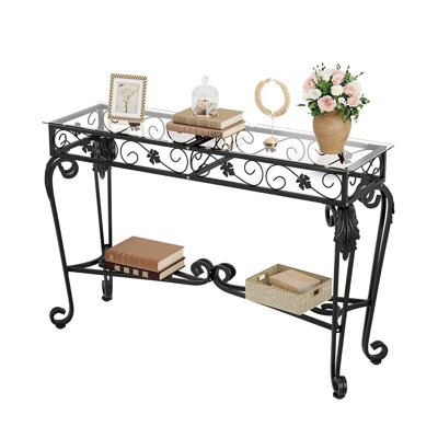 Moroccan Style Entryway Console Table