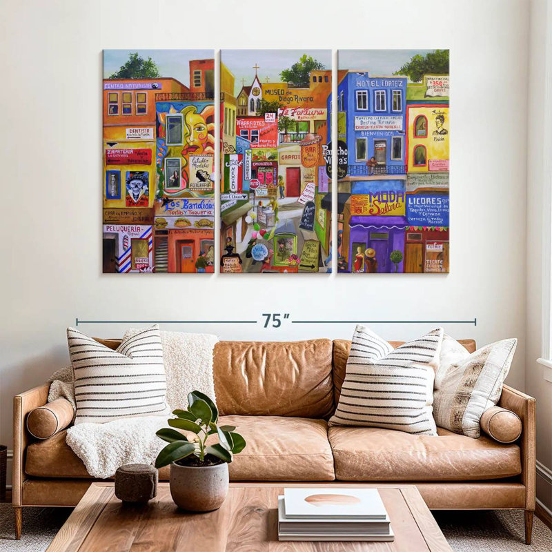 Sireci Cesar Chavez Blvd, 42" H x 65" W
