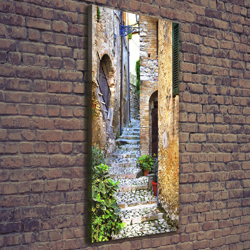 Italian Streets - Wrapped Canvas Print