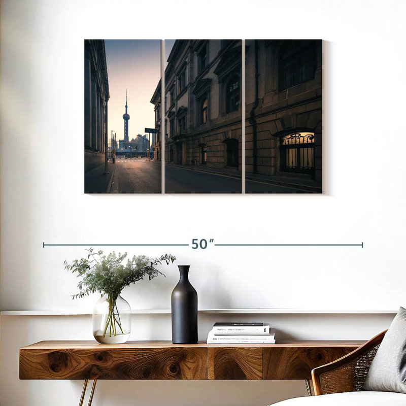 Rue de Changhaï, H 24 po x l 38 po