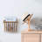 Wall Mounted Acacia Magazine Rack