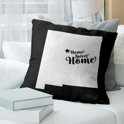 US Cities & States Home Sweet Linen Pillow