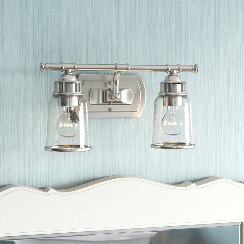 Derrick 2 - Light Dimmable Vanity Light, Brushed Nickel