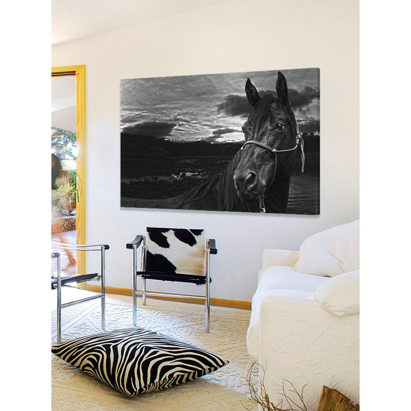 Nightwatch 1 Piece Wrapped Canvas Wall Art, 102cm H x 152cm W x 4cm D