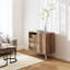 Armoire de rangement l 31 po avec tiroirs et porte, armoire d'appoint autoportante pour hall d'entrée, salon, bureau personnel
