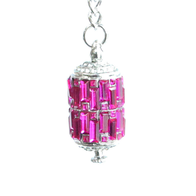 Porte-clés de prière de prospérité, Rose