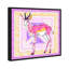 Magenta Glam Ram Fashion and Glam Floater Frame by Oliver Gal-131742856