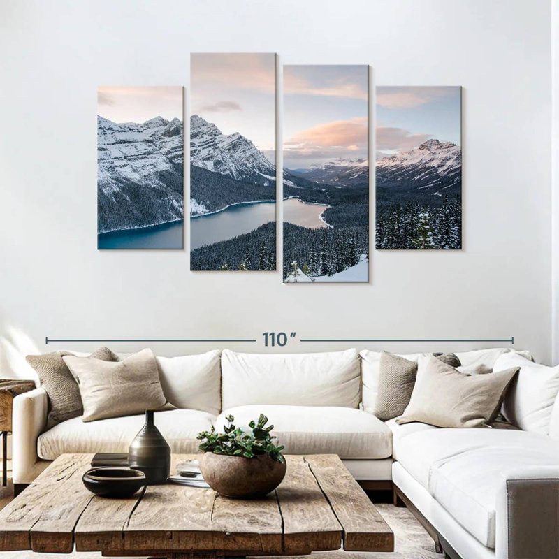Alvord Banff Park Winter, H 54 po x l 84 po