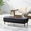 Foyer rectangulaire, 50000 - Installation de chauffage extérieur en fer gris foncé