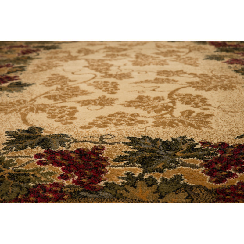 Papillion Floral Indoor Rug, Rectangle 1'10" x 3'