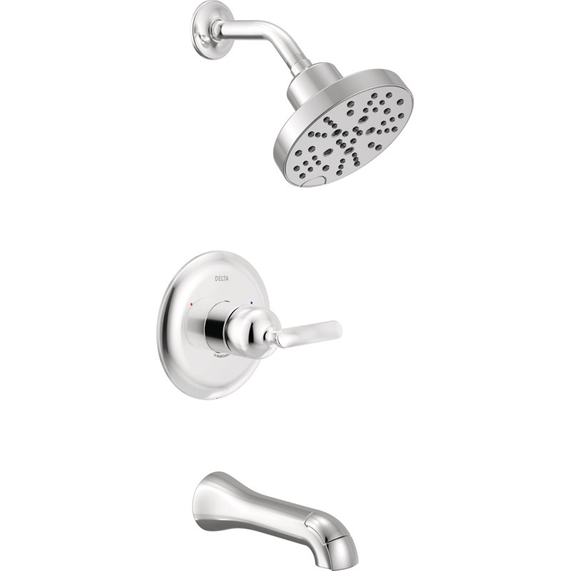14 Series Tub Shower Trim, Lumicoat Chrome