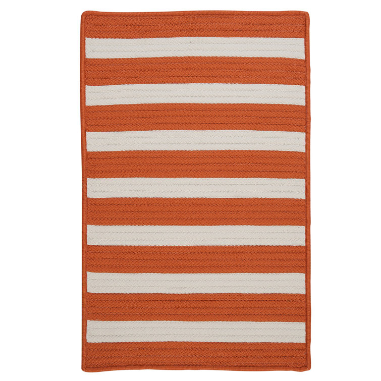 Tapis orange / gris Arkadian