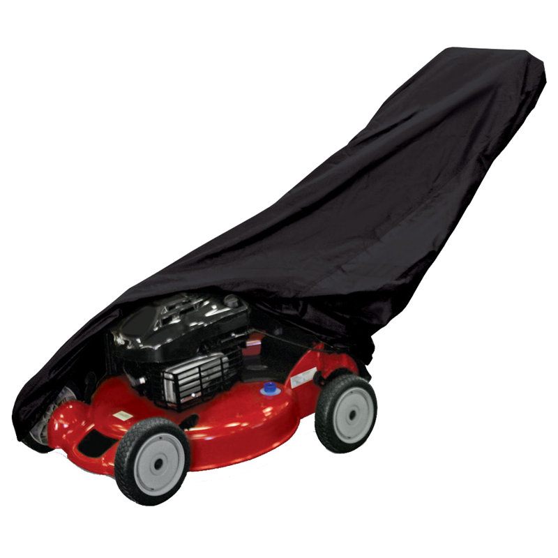 Premium Lawn Mower Cover, Black
