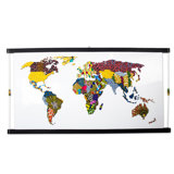 Novica World Map I (2020) Print by Jonathan Edwards
