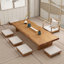 Table basse en bois de pin naturel-937160189