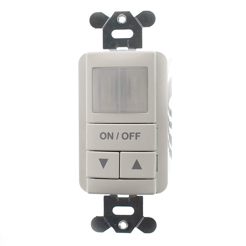 Tamper Resistant Single Pole Push Button Light Switch
