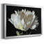 Pivoine blanche encadrée sur toile-1554593011-1554593020