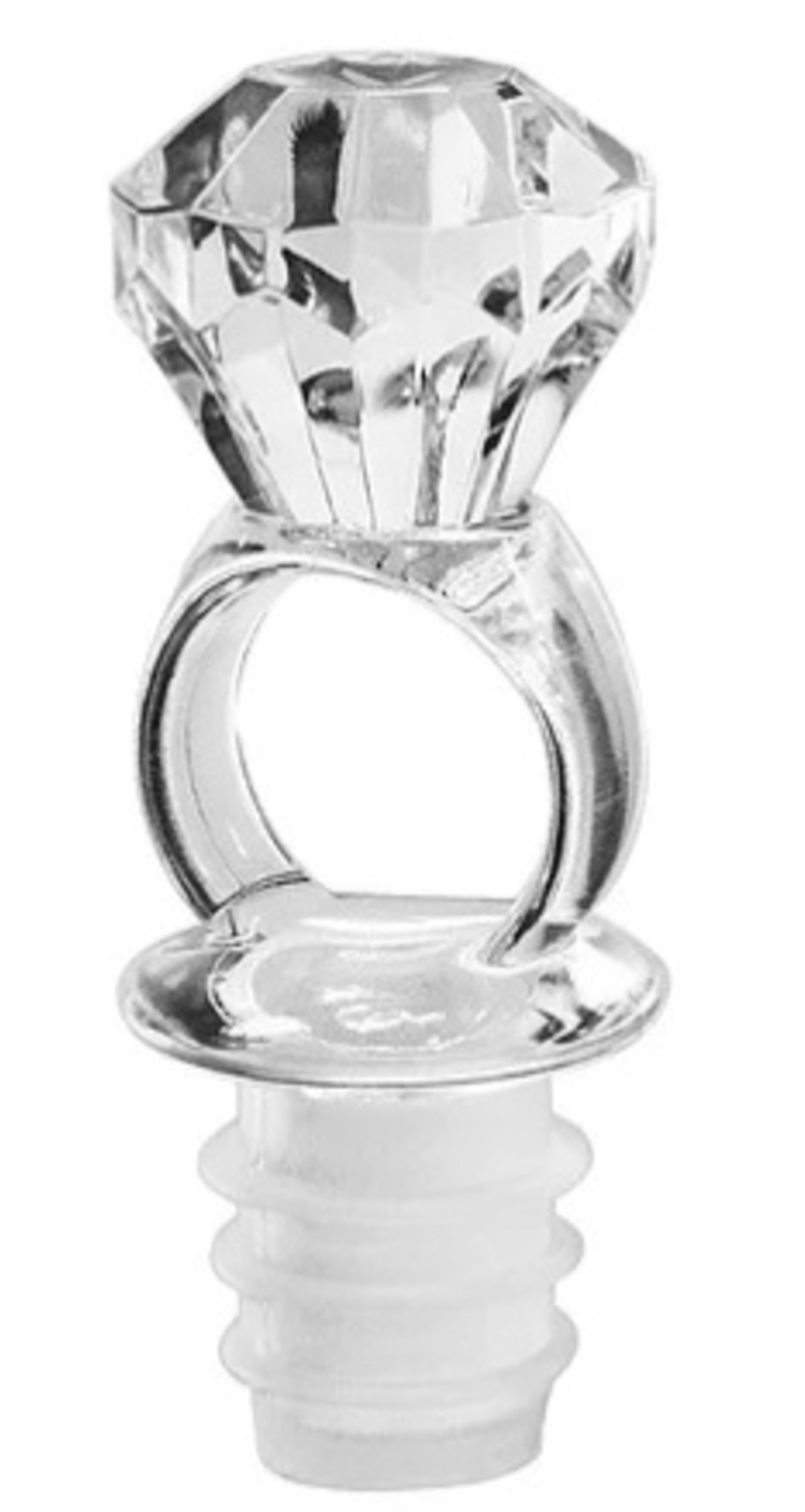 Symple Stuff Astoria Diamond Ring Bottle Stopper | Wayfair