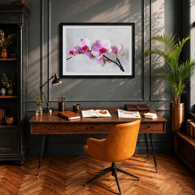 Orchid Flowers Vol.5 - Framed Print