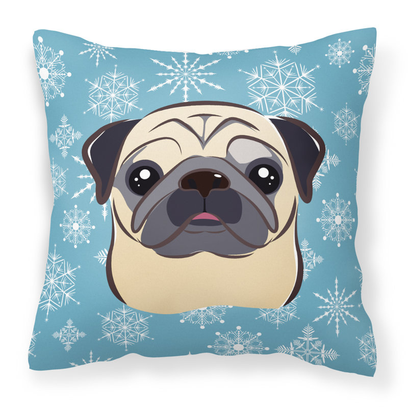  Coussin Snowflake, Crème