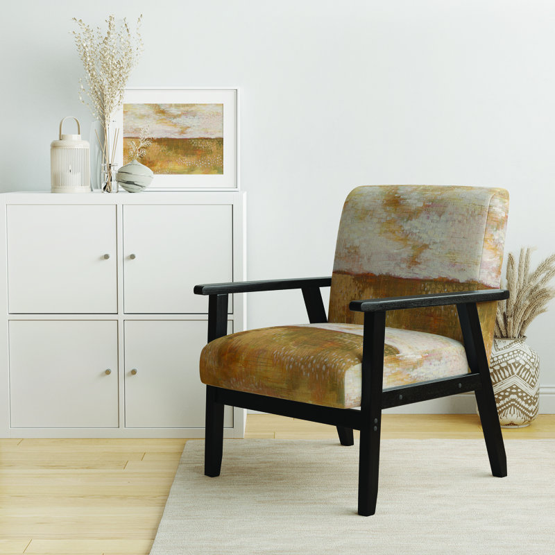 Makel - Amber Modern Horizon - Fauteuil rembourré Mid-Century