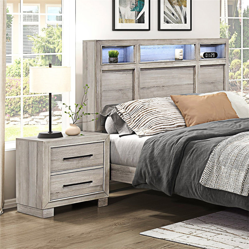 Two-Drawer Nightstand