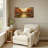 Fall Landscape Wall Art - Autumn Pictures Wall Decor, Vintage Fall Paintings for Living Room, Earth Tone Artwork for Bedroom Wall Decor, Frame Wrapped Canvas Prints, 12×24 inches-660606158