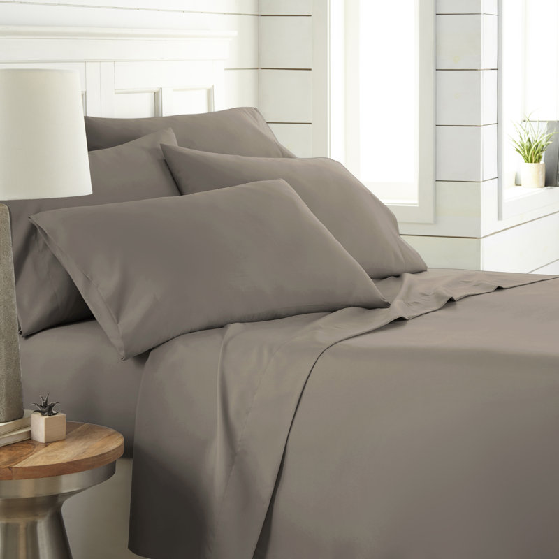 Vilano Springs Extra Deep Pocket Sheet Set, 6-Piece Ultra Soft Microfiber Sheets and Pillow Cases, Wrinkle Resistant, Easy Care