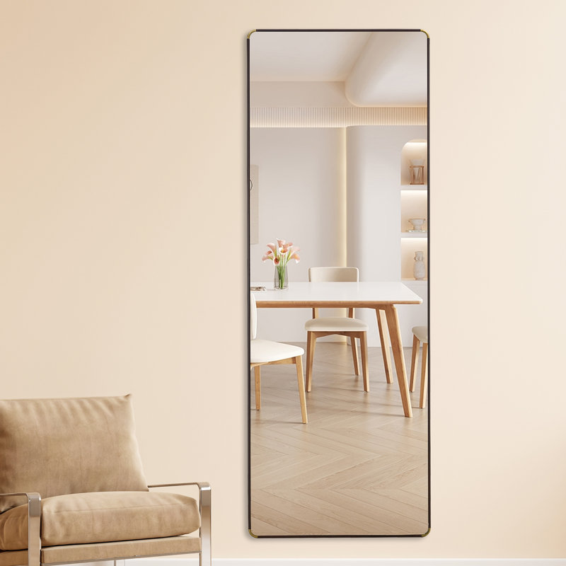 Miroir Kalianne, Noir, noir, noir, noir, 65" x 23.2"