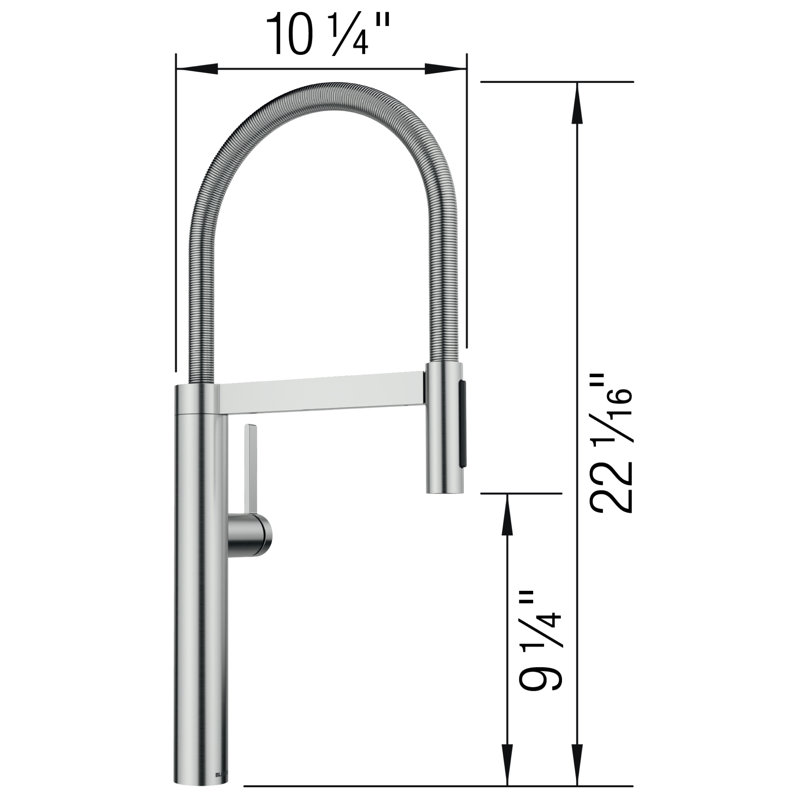 Inteos SILGRANIT 33" Single Bowl Reversible Undermount Workstation Kitchen Sink With Culina II Semi-Professional Faucet