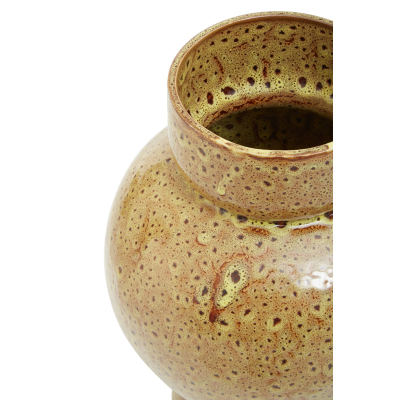 Yakira Stoneware Table Vase, 30cm H x 22cm W x 22cm D